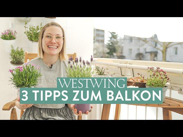 Balkon bepflanzen: Mit diesen 3 Tipps klappt’s!