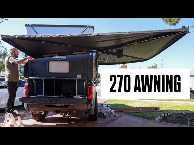 Affordable & Lightweight 270 Awning for Ultimate Truck Camping Adventure