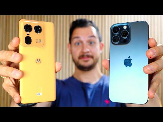 Motorola Edge 50 Ultra vs iPhone 15 Pro Max! Apple lo vale?