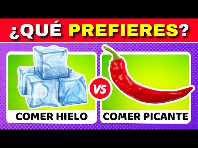  ¿Qué Prefieres? Las Decisiones Más Difíciles de tu Vida sobre Comida | Desafío de Comida 