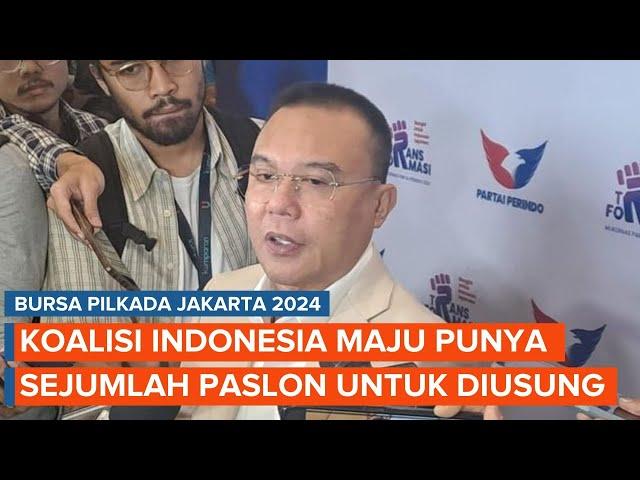 KIM Punya Sejumlah Paslon yang Berpeluang Diusung di Pilkada Jakarta