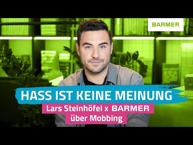 „Hass ist keine Meinung." Lars Steinhöfel über Mobbing [Cybermobbing stoppen!]