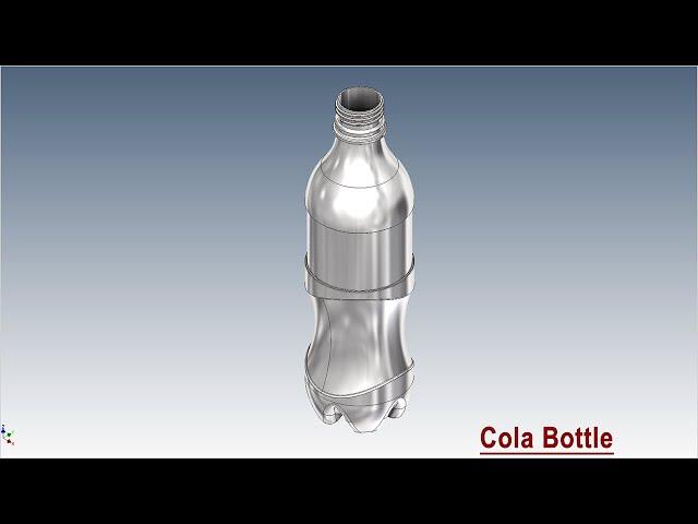 Cola Bottle | | Autodesk Inventor 2024 Tutorial