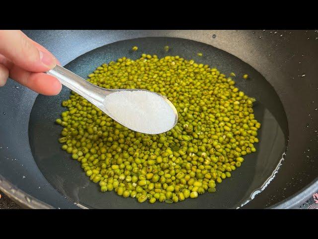 Whether you are cooking mung beans or red beans, you only need to add one more step before cooking