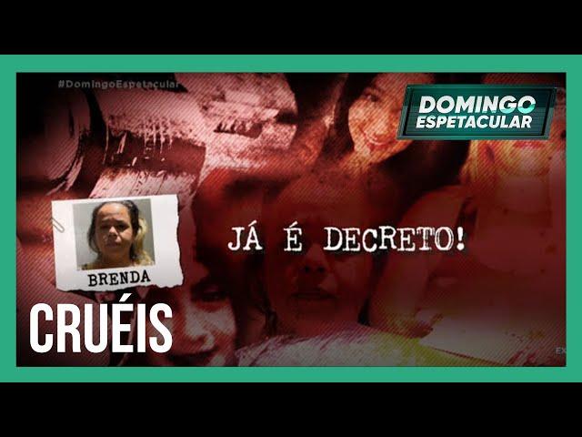 Exclusivo: Domingo Espetacular divulga áudios de tribunal do crime comandado por mulheres