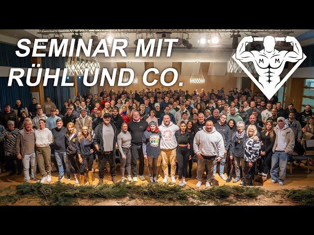 Jahresabschluss-Seminar 2024 / Bodybuilding Talk mit Markus Rühl, 2x Ollesch und 2x Matthias