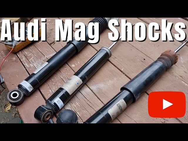 Magnetic Ride Audi Shock Absorbers Fault (Electronic shocks)