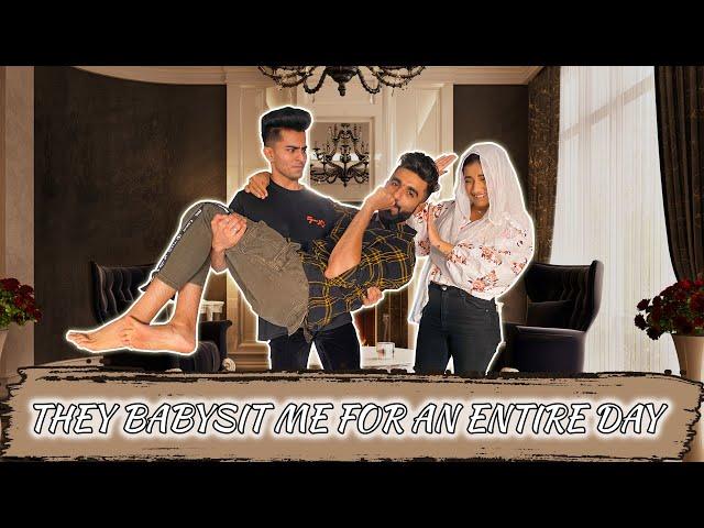 THEY BABYSIT ME FOR AN ENTIRE DAY | FT MRUNU AND ANIRUDH | Mr.mnv #19 |