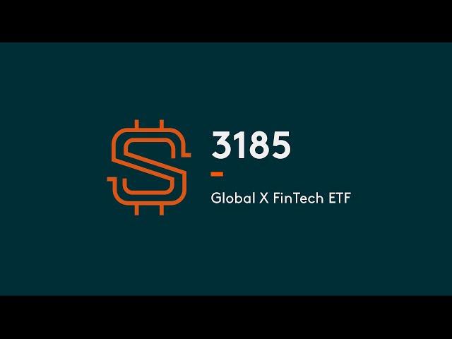 Global X FinTech ETF | Global X ETFs Hong Kong | 3185