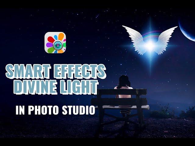 Smart Effects Divine Light in Photo Studio app | Christmas Photo Effects | New Photo Editing