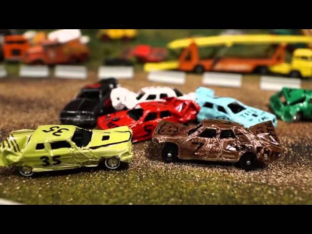 STOP MOTION Hot Wheels DEMO DERBY