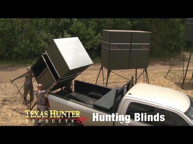 Deer Hunting Blinds and Deer Stands by Texas Hunter Products