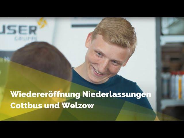 Wiedereröffnung der Niederlassungen Cottbus und Welzow