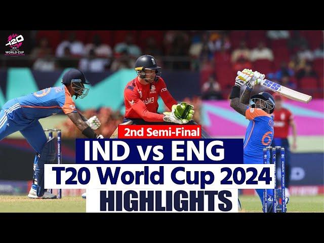 IND vs ENG T20  World Cup Semifinal Highlights: India vs England Semifinal Highlights