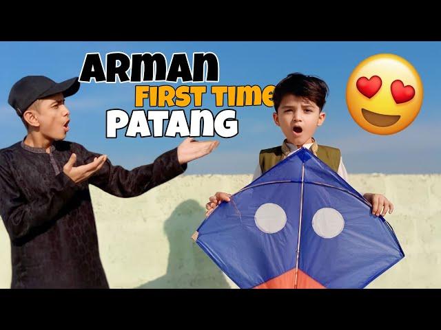 First Time ||oodadeya patang Arman ne|| Ehtishamra || Arman Khan