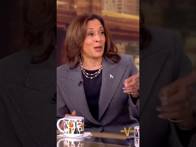 Vice Pres. #Harris says she's going to have a Republican in her cabinet on #TheView.