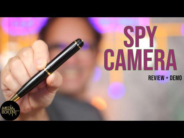 Spy Hidden Pen Camera HD 1080P Video Setup and full demo