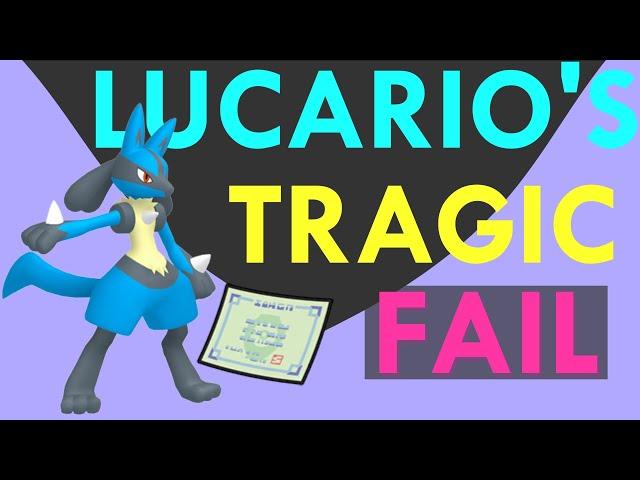 LUCARIO'S TRAGIC FAIL!? #pokemon #pokemonguide