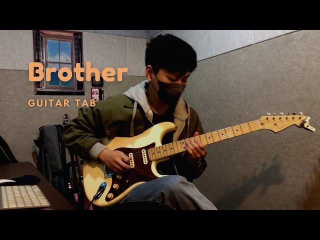 Brother - Jukjae | Fusion Guitar Solo | Tab