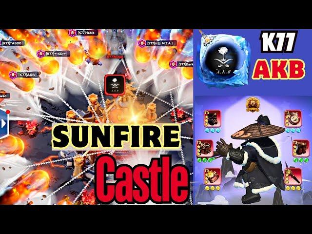  Whiteout Survival  | Sunfire Castle Battle | State #77 | [K 77] AKB| Elite One | Beast