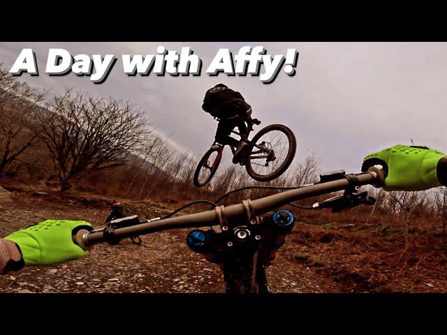 GastoVlog - A day with Dan Atherton at Dyfi Bike Park ! OLD BOYS DAY OUT