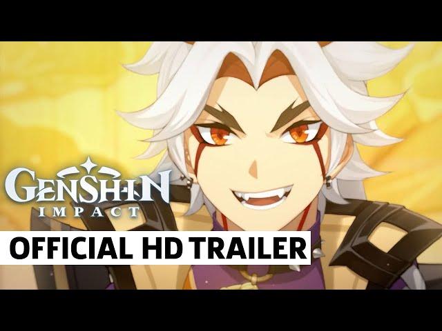 Genshin Impact Arataki Itto Character Teaser Trailer