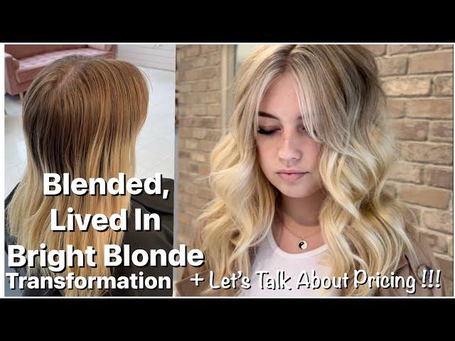 Blonde Transformation | Lived In, Brighter Blonde…. + Let’s Talk About PRICING!!!