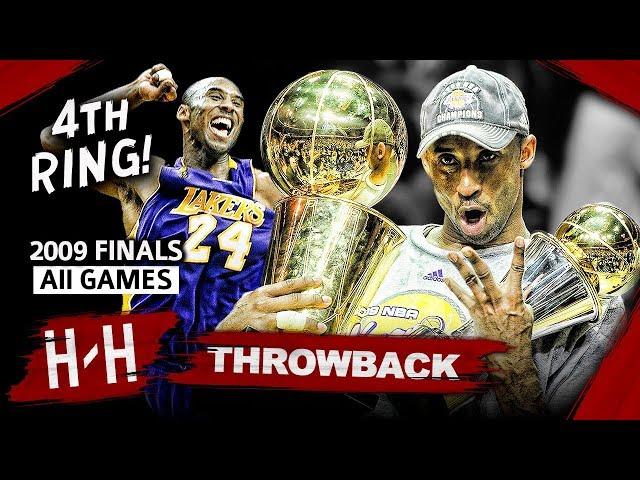 Kobe Bryant 4th Championship, Full Series Highlights vs Magic (2009 NBA Finals) -  Finals MVP! HD