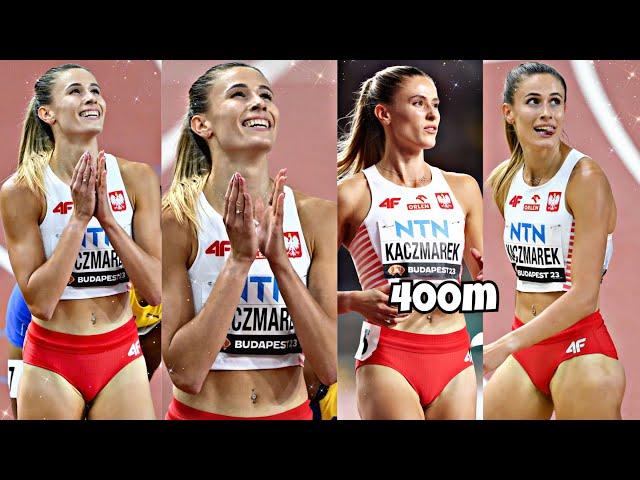 Women's 400m Final - Natalia Kaczmarek Clinches Silver in 400m at World Championships in Budapest