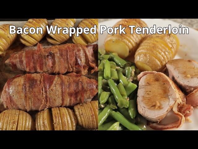 Pork Tenderloin Wrapped in Bacon So Easy You'll Make It Tonight!