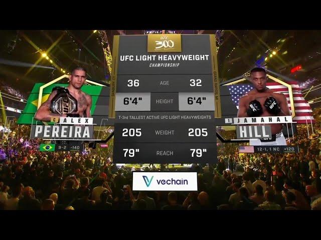 UFC 300 : Перейра VS Хилл