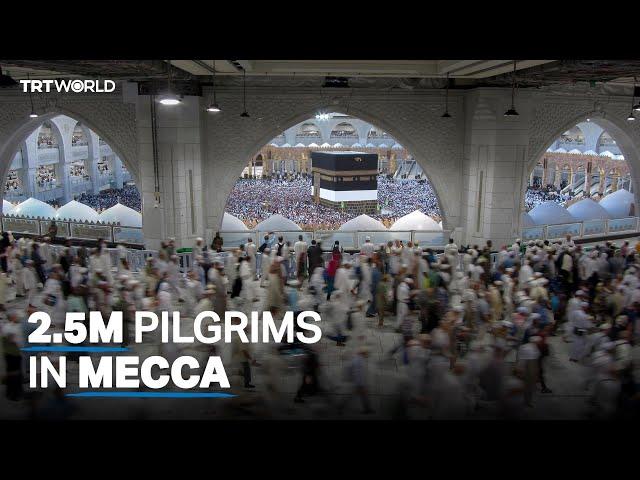 More than 2.5M Muslim pilgrims perform Hajj in Mecca