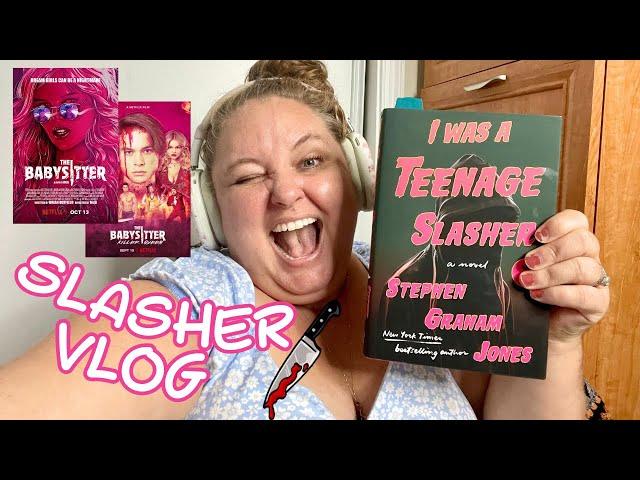 I Was A Teenage Slasher by Stephen Graham Jones  | SLASHER READING VLOG