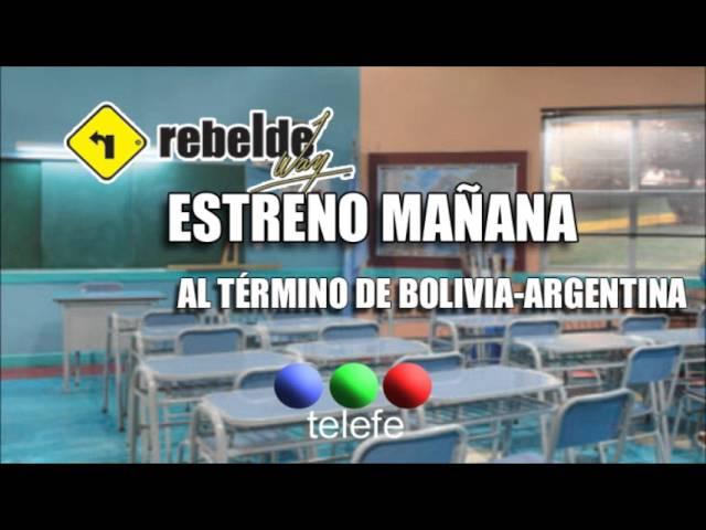 Rebelde Way estreno mañana por Telefe