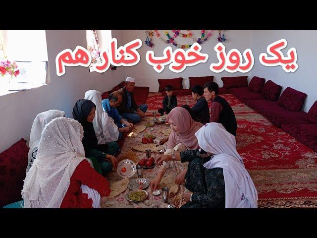 یک روز عالی در کنار فامیل/ خدا ره شکر جمع ما جمع بود