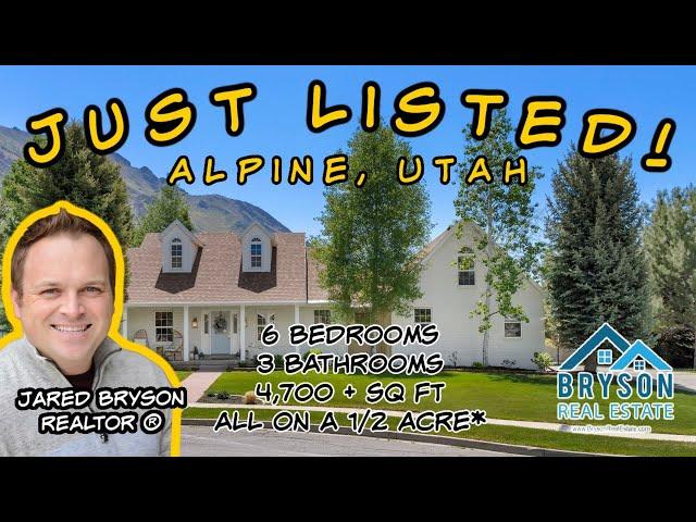 East Alpine Luxury Home for Sale; 484 N Knight Cir, Alpine, Utah by Jared Bryson, Bryson Real Estate