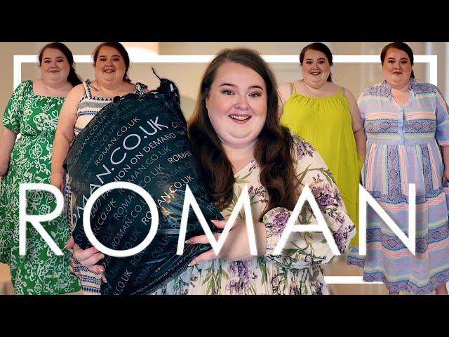 FIRST TIME TRYING ROMAN | plus size fashion try on haul | 2024