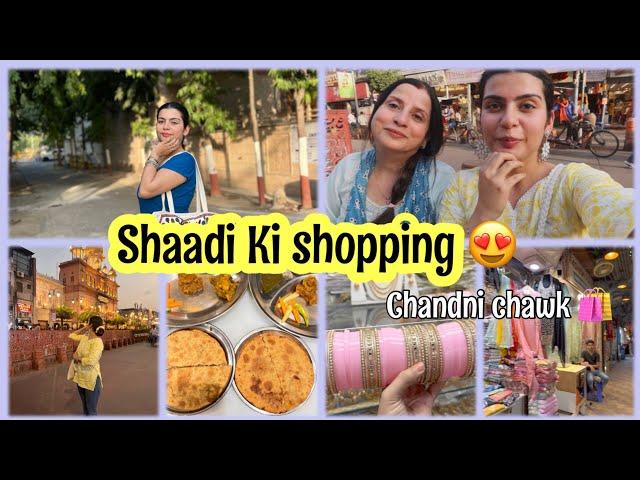 VLOG: Wedding Preparations Begins| Shaadi Ki Shopping At Chandni Chowk| Yashita Rai