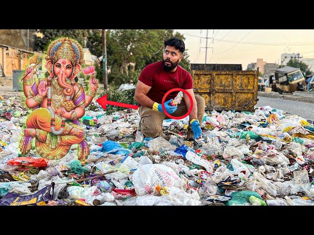 I FOUND GANESH MURTI IN GARBAGE !  GONE WRONG