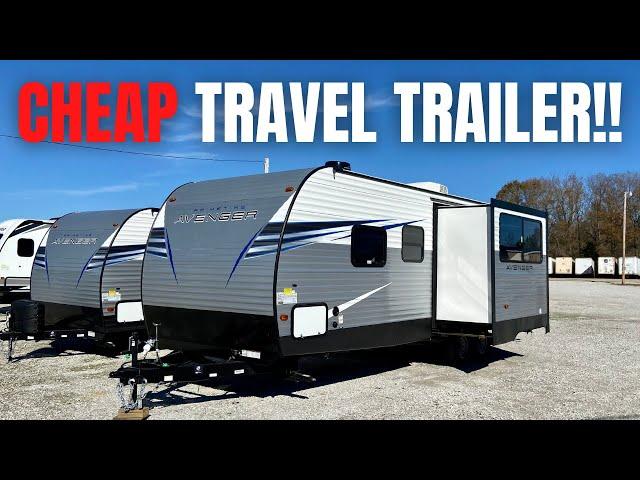 WOW, what a cheap NEW travel trailer! This camper will blow your socks off! Camper Tour