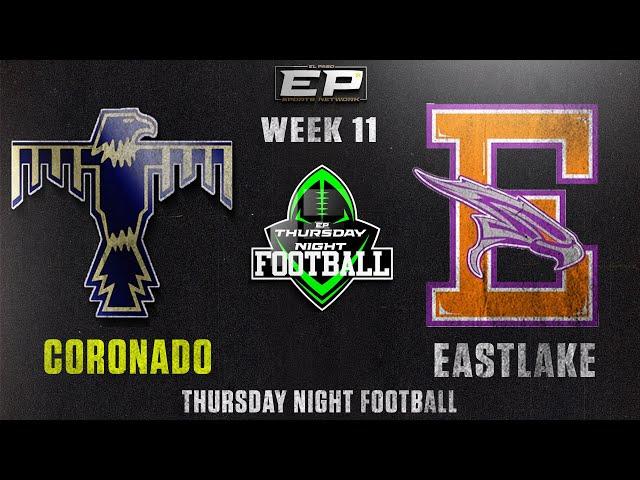 LIVE EPSN Thursday Night Football  Coronado Thunderbirds  vs Eastlake Falcons From SAC 1