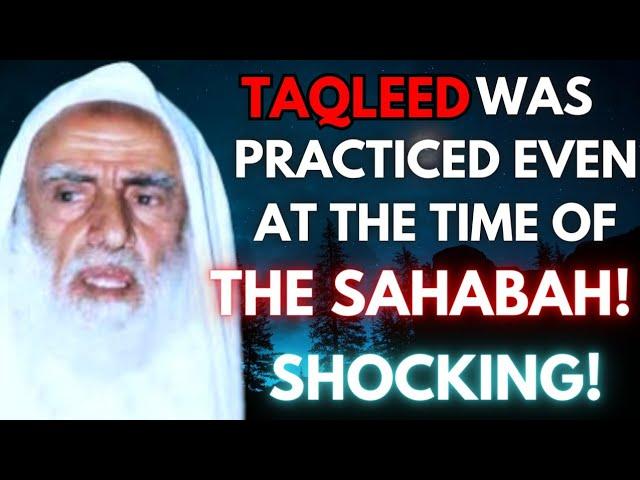 Shaykh Ibn Uthaymeen's Shocking Take On Taqleed!