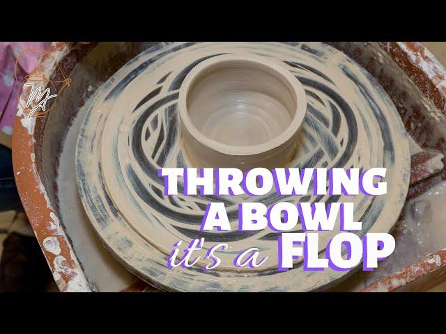 Throwing a bowl on a potters wheel Call It a FloP!!!