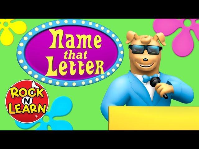 "Name That Letter" from Letter Sounds by Rock 'N Learn