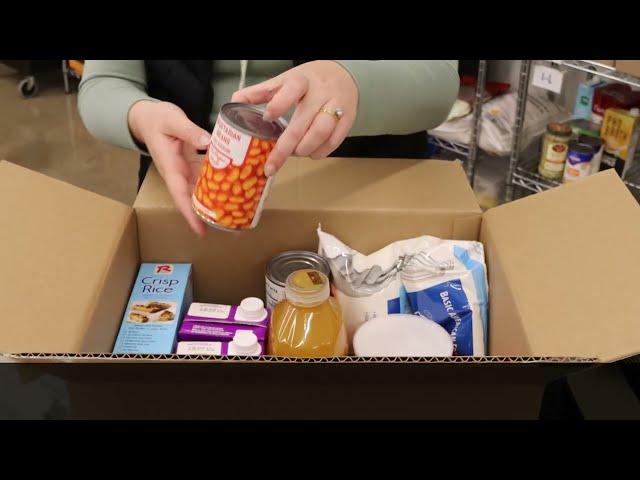 Senior Food Box CSFP Unboxing