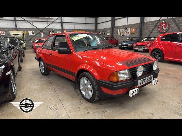 1981 FORD ESCORT L | MATHEWSONS CLASSIC CARS | AUCTION: 12,13 & 14 MARCH 2025