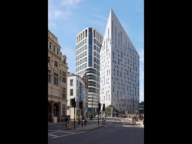 London architecture old and new in quirky City Road