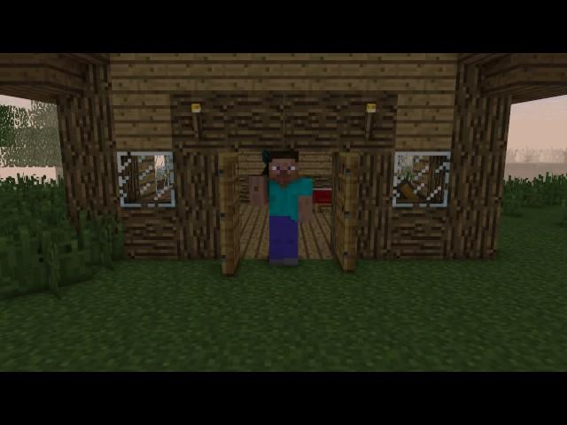 My First Minecraft Animation! (A Mine-Imator Animation)