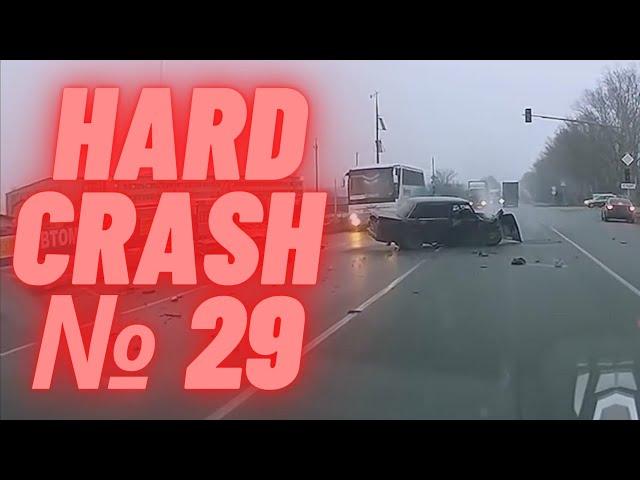 HARD CAR CRASH / FATAL CRASH / FATAL ACCIDENT / IDIOTS IN CARS - COMPILATION № 29