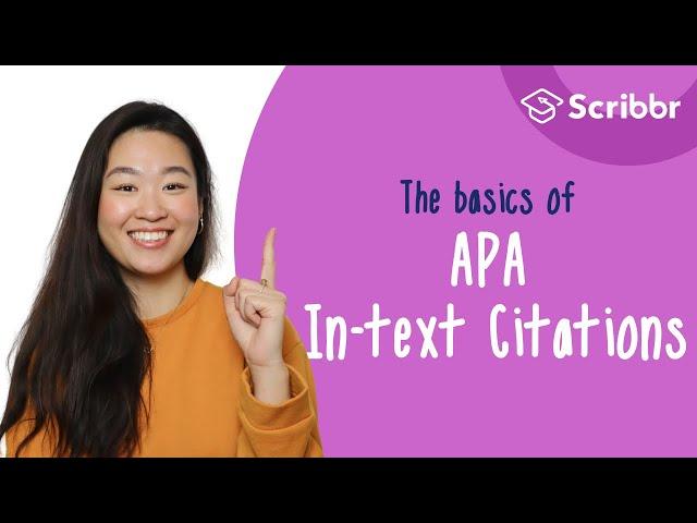 The Basics of APA In-text Citations (6th Edition) | Scribbr 